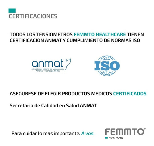 Imagen 5 de 10 de Kit Tensiometro Digital Y Oximetro Saturometro Dedo Femmto
