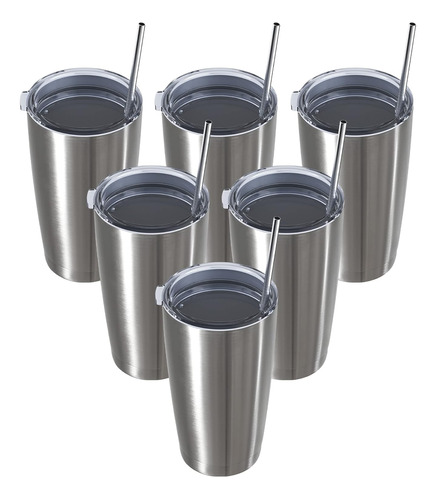 Muchenghy 20oz Stainless Steel Tumbler With Lid And Straw...