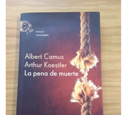 Albert Camus Arthur Koestler La Pena De Muerte Libro