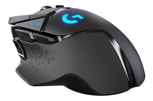 Imagen 6 de 7 de Mouse gamer de juego inalámbrico recargable Logitech G Series Lightspeed G502 negro