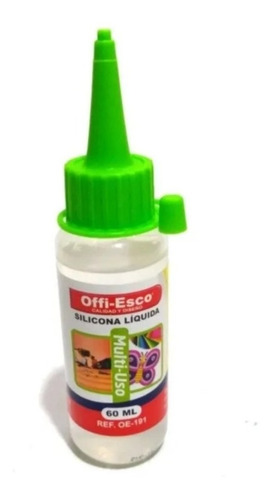 Silicona Liquida 60ml Offi-esco *12 Unidades