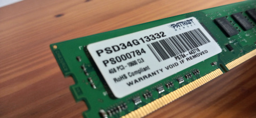 Memoria Ram Patriot 4gb Pc3-10600 Cl9