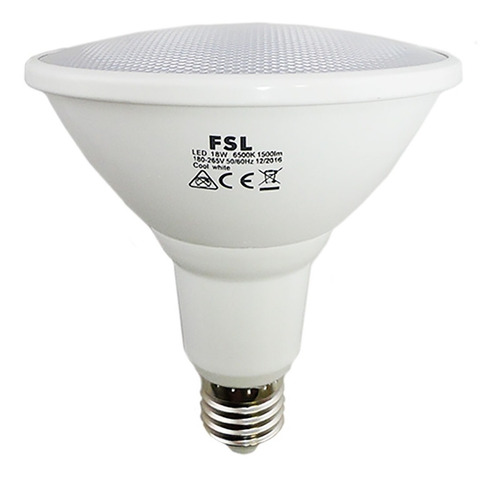 Ampolleta Led Par38 18w - Blanco Cálido (3000k) Ip65