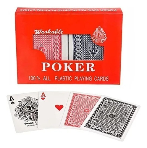 Cartas Carioca Poker Naipe Ingles Juego Mesa