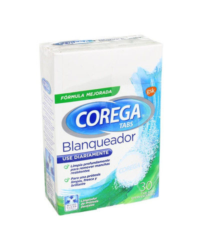Corega Tabs Combine Whiten 30