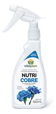 Fertilizante mineral líquido Nutricopper Vitaplan 500 ml