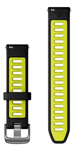 Pulseira Garmin Quick Release 18mm Preto E Amarelo