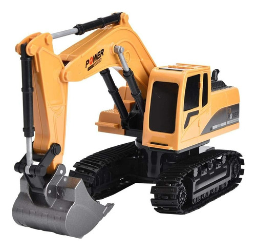 Excavadora Rc Control Remoto 1:24 Juguete Recargable