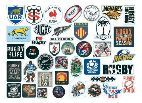 Stickers Calcos Basquet Futbol Rugby Tenis Padel Deportes