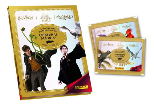 Pack Oferta Álbum + 40 Sobres Harry Potter Criaturas Magicas