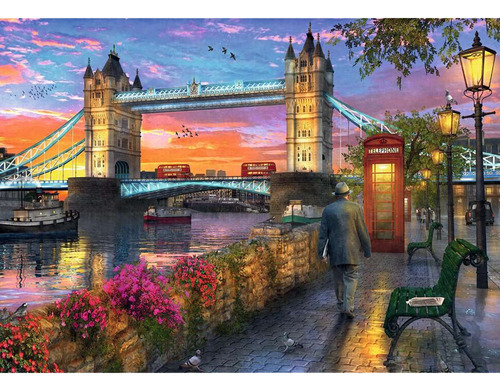 Londres Tower Bridge Atardecer Rompecabezas 1kp Ravensburger