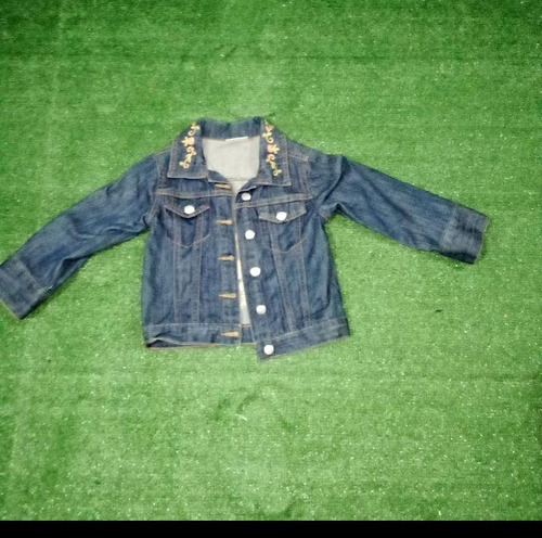 Chaqueta Blue Jeans Niña, Talla 3 