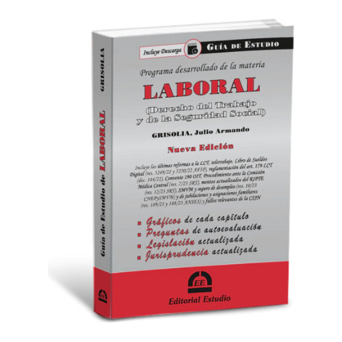 Guía De Estudio De Laboral - Julio A. Grisolia