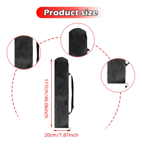 Silla De Campamento Plegable Bag Case De Lágrima Resistente