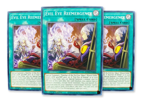 Yugi-oh! Evil Eye Reemergence Etco-en068 Comun