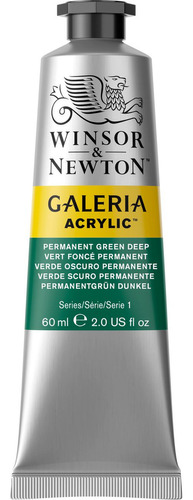 Tinta Acrílica W&n Galeria 60ml Permanent Green Deep