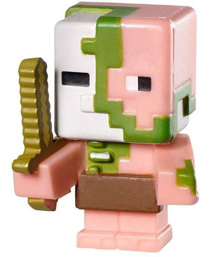 Figura Minecraft - Zombie Pigman - Mini Mattel