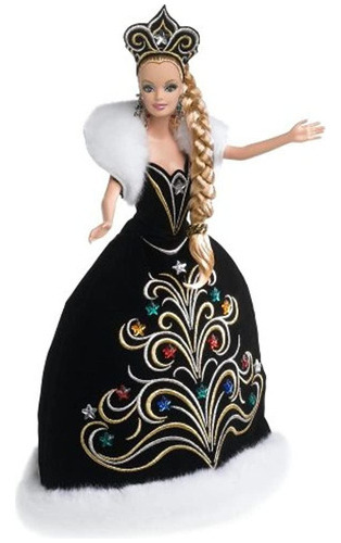 Muñeca Barbie 2006 Holiday Barbie Por Bob Mackie