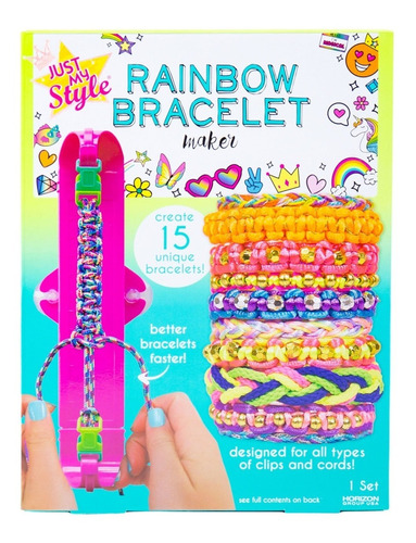 Just My Style Rainbow Bracelet Maker