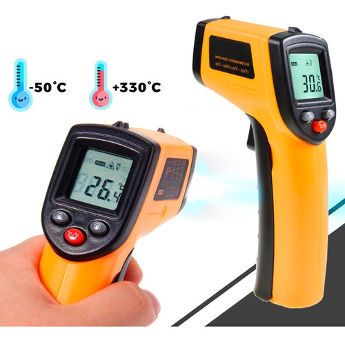 Termômetro Infravermelho Digital Ideal Medição Temperatura