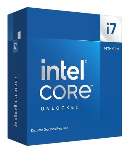 Cpu Intel Core I7 14700kf S/fan S/video S1700 14va