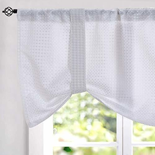 Jinchan Cocina Tie Up Valances Para Windows