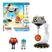 Comprar Set Batalla Sonic Egg Mobile Eggman Muñeco Jakks Original