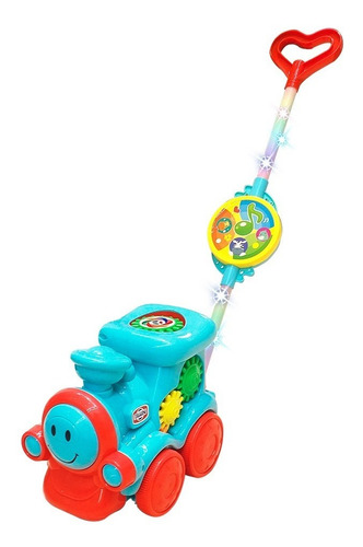 Brinquedo Infantil Empurra Baby Luz Musical Trenzinho Trem