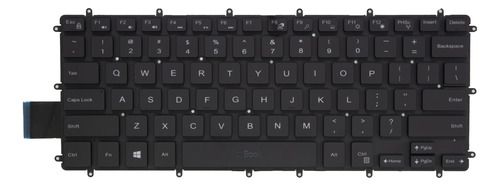 Teclado Para Dell Inspiron P61f001 Us Com Led