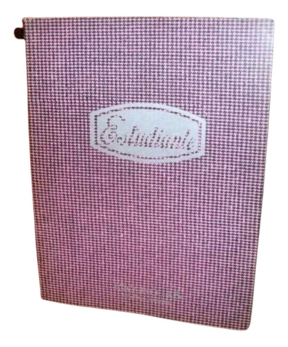 Antiguo Cuaderno Estudiante Decada Del 70 - Tapa Rosa