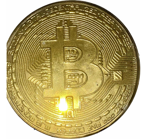 Bitcoin Moneda Alusiva Medalla 10 Dispinibles