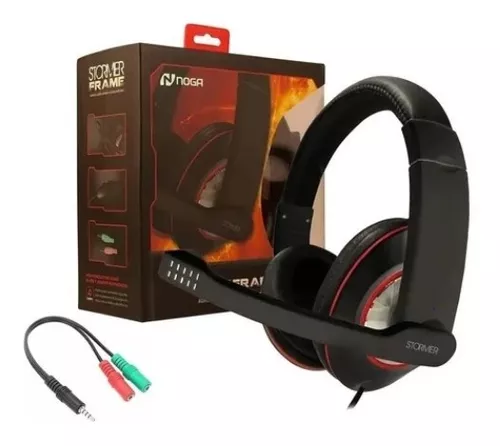 Auriculares Gamer Con Cable Luces Led Pc Noga St-8250