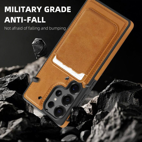 Capa Para Samsung Galaxy S24 Fe/s23/s22 Com Slot Para Cartõe