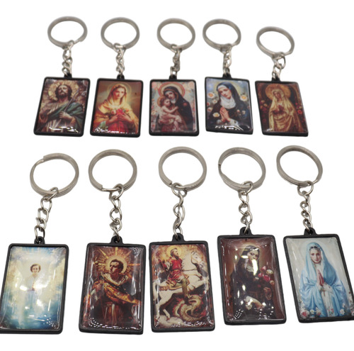 10 Chaveiros Santo Expedito Catolico Grandes Qualidade Full