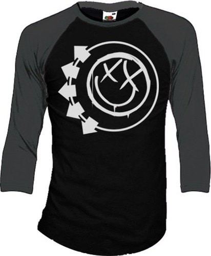 Blink 182 Playeras Manga 3/4 Para Hombre Y Mujer D6