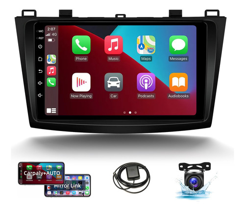 Tovendor Estéreo Carplay Gps/cámara 2+32g Para Mazda 3 2010-2013