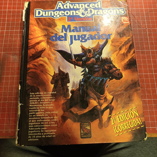 Manual Del Jugador Ad&d Segunda Edicion