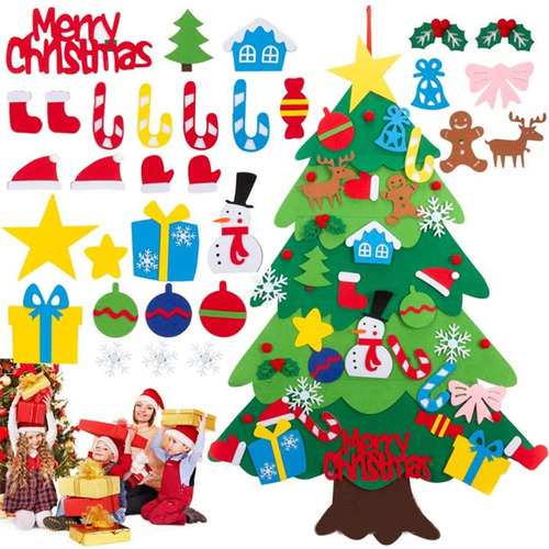 Árbol De Navidad De Fieltro, Árbol De Navidad De Fieltro