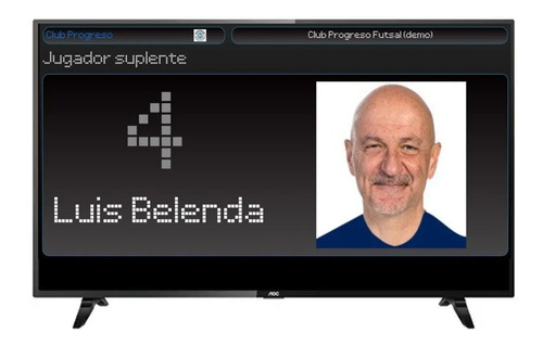 Tanteador Futbol 5 Futsal Cancha Ver Equipos Clubs Software