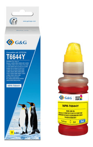 Tinta G&g Bt70ml.yellow Premiun (epson T664)