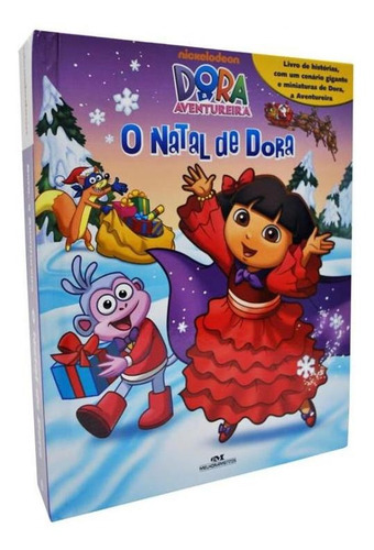 Dora, A Aventureira: O Natal De Dora, De Nickelodeon. Editora Melhoramentos, Capa Mole Em Português