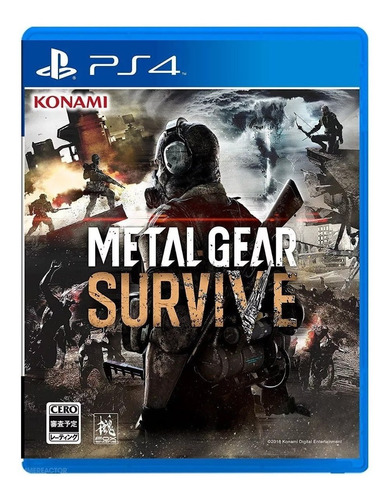 Jogo Metal Gear Survive Ps4 - Mídia Física - Envio Rápido