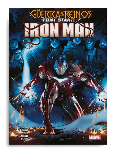 Comic Iron Man Tony Stark 3 Guerra De Los Reinos Marvel