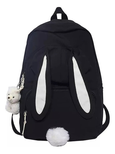 -mochila De Orelha De Coelho Escolar Feminina Casual Para Bo