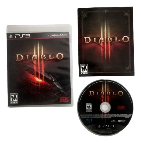 Diablo 3 Ps3 - Hablado En Español (Reacondicionado)