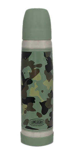 Termo Luminox Camuflado De Acero Inoxidable Lumilagro