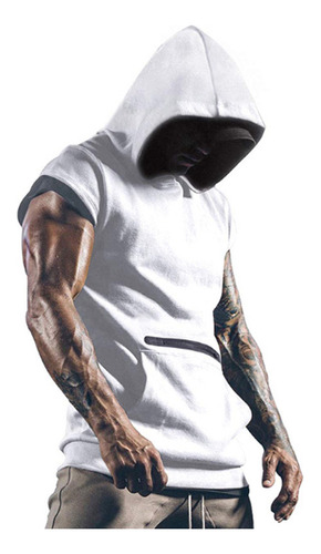 Playera Sin Mangas For Hombre, Camisa Muscular, Chaleco  [u]