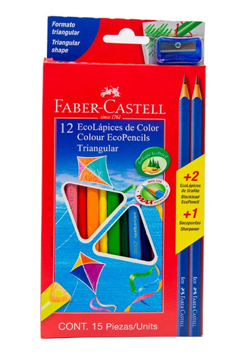 Lápices Color Faber Pack X6u De X12u C/u Suchina S.a