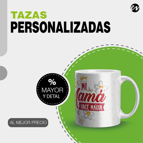 Imagen 2 de 3 de Tazas Personalizadas Sublimadas Estampadas Coorporativas