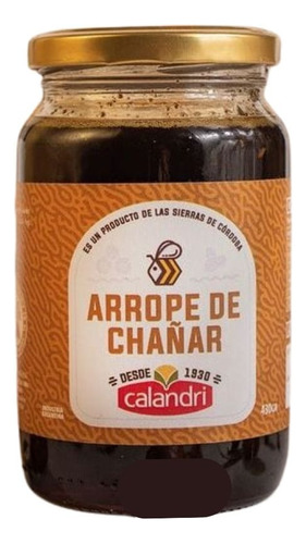 Arrope De Chañar Calandri X 430gr Expectorante 100% Natural 